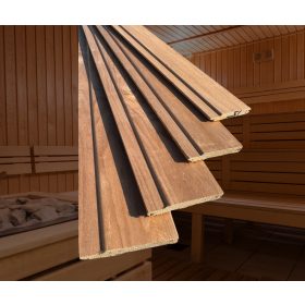 Thermowood Nyár Szauna Lambéria A min. 12x90 Csomómentes Thermowood Nyár Szauna Lambéria A min. 12x90 Csomómentes