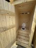 Kerti WC Ülőkével