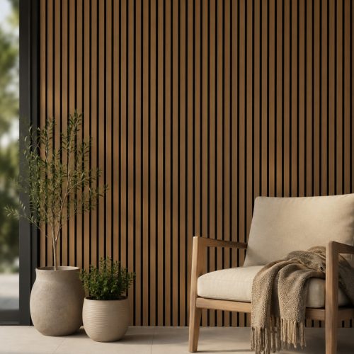 Duo Tone Wall koextrudált prémium falburkolat - aranytölgy