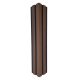 Duo Tone Wall koextrudált prémium falburkolat - sarokelem - sotetbarna