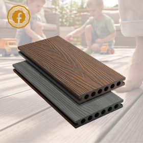   Feelingwood Dual Shade Deck — világosszürke _ mahagóni barna