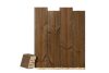 Festett lambéria svéd borovi 14x121 A-B min. Royal Walnut (sötét barna) 