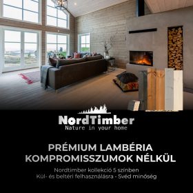 Festett lambéria Nord Timber kollekció